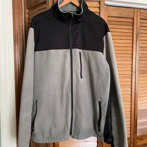 Eddie Bauer Men's Fleece in XL Tall Black Grey